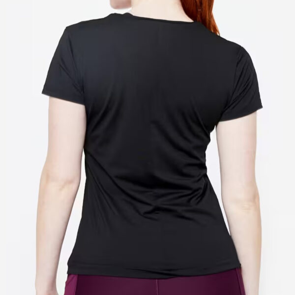 POLERA FITNESS MUJER NEGRO - Imagen 2