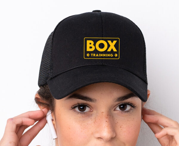GORRA DEPORTES NEGRO MUJER